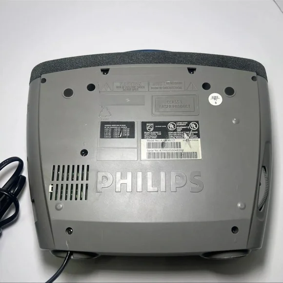 Philips Magnavox AJ3935 Compact Disc Alarm Clock Radio Gentle Wake Alarm Tested